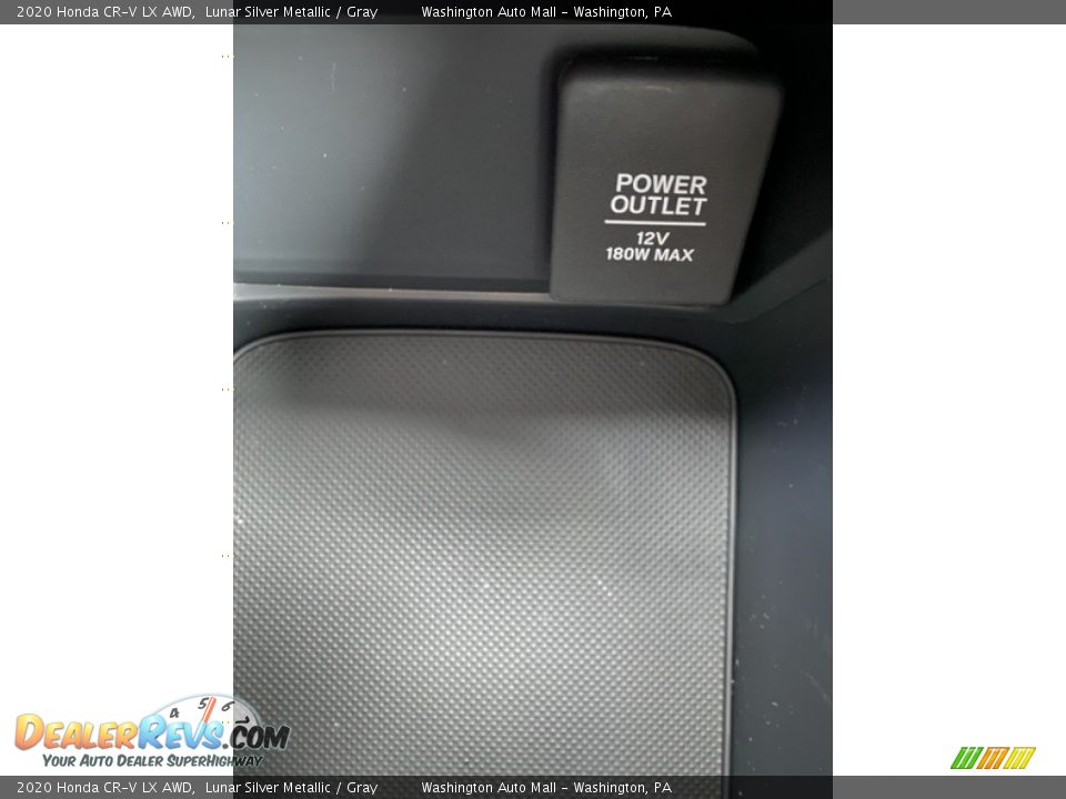 2020 Honda CR-V LX AWD Lunar Silver Metallic / Gray Photo #33