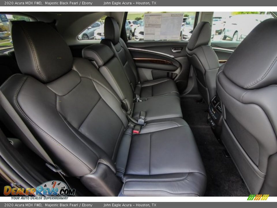 Rear Seat of 2020 Acura MDX FWD Photo #24