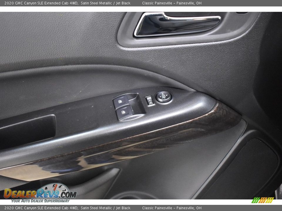 2020 GMC Canyon SLE Extended Cab 4WD Satin Steel Metallic / Jet Black Photo #4