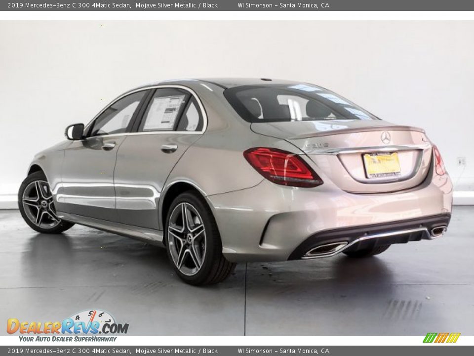 2019 Mercedes-Benz C 300 4Matic Sedan Mojave Silver Metallic / Black Photo #2