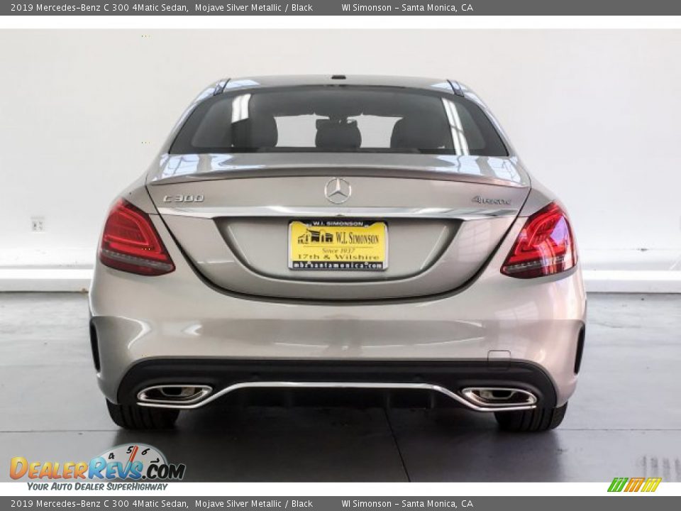 2019 Mercedes-Benz C 300 4Matic Sedan Mojave Silver Metallic / Black Photo #3