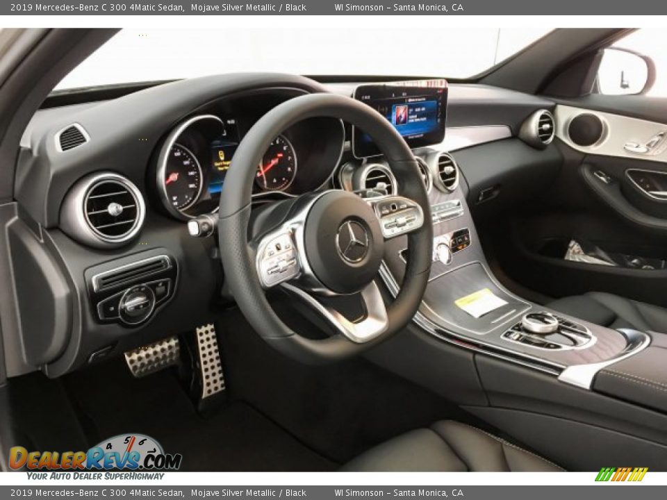 2019 Mercedes-Benz C 300 4Matic Sedan Mojave Silver Metallic / Black Photo #4