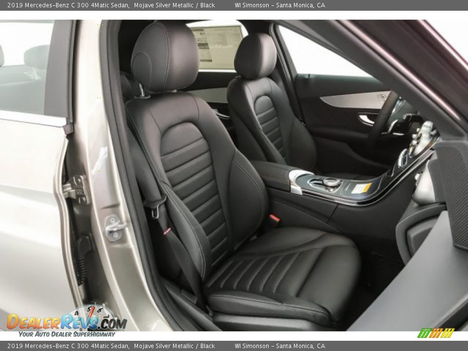 2019 Mercedes-Benz C 300 4Matic Sedan Mojave Silver Metallic / Black Photo #5