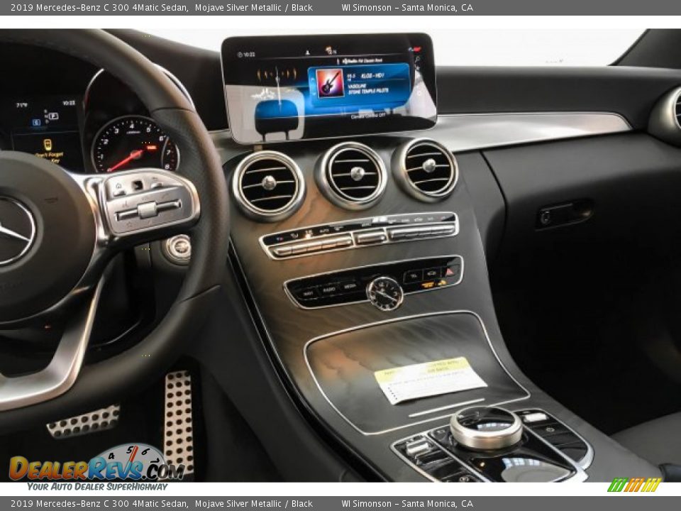 2019 Mercedes-Benz C 300 4Matic Sedan Mojave Silver Metallic / Black Photo #6