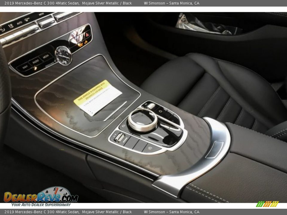 2019 Mercedes-Benz C 300 4Matic Sedan Mojave Silver Metallic / Black Photo #7