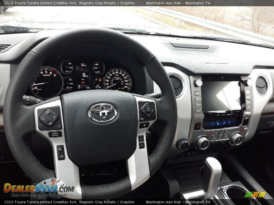 2020 Toyota Tundra Limited CrewMax 4x4 Magnetic Gray Metallic / Graphite Photo #3