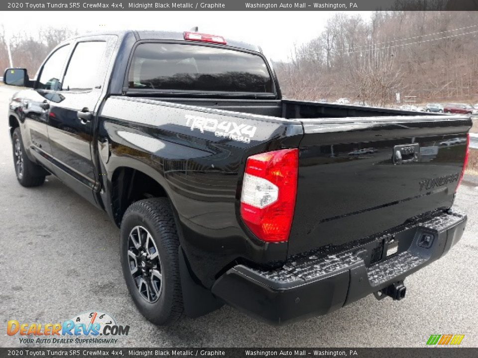 2020 Toyota Tundra SR5 CrewMax 4x4 Midnight Black Metallic / Graphite Photo #2