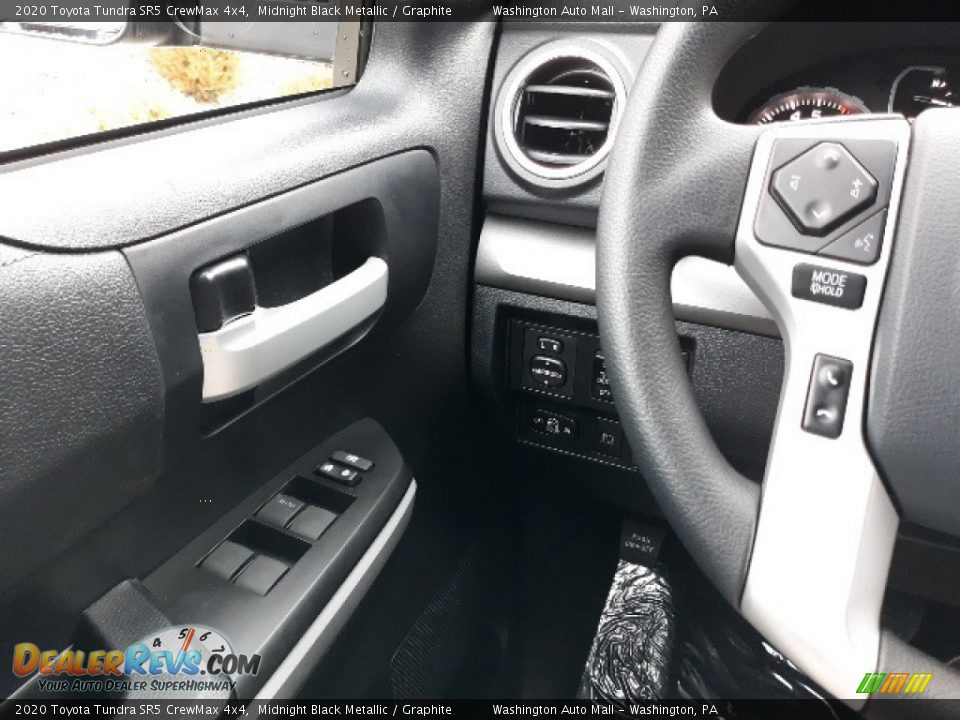 2020 Toyota Tundra SR5 CrewMax 4x4 Midnight Black Metallic / Graphite Photo #8