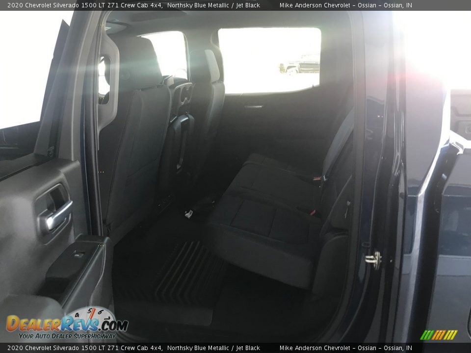 2020 Chevrolet Silverado 1500 LT Z71 Crew Cab 4x4 Northsky Blue Metallic / Jet Black Photo #9