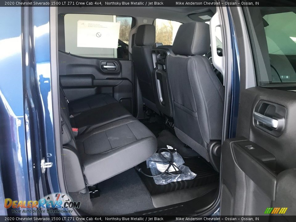 2020 Chevrolet Silverado 1500 LT Z71 Crew Cab 4x4 Northsky Blue Metallic / Jet Black Photo #11