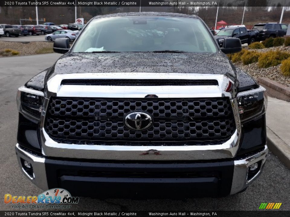 2020 Toyota Tundra SR5 CrewMax 4x4 Midnight Black Metallic / Graphite Photo #15