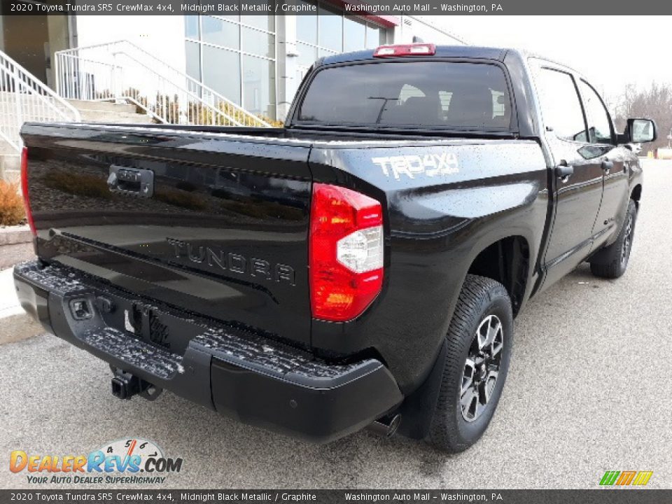2020 Toyota Tundra SR5 CrewMax 4x4 Midnight Black Metallic / Graphite Photo #18