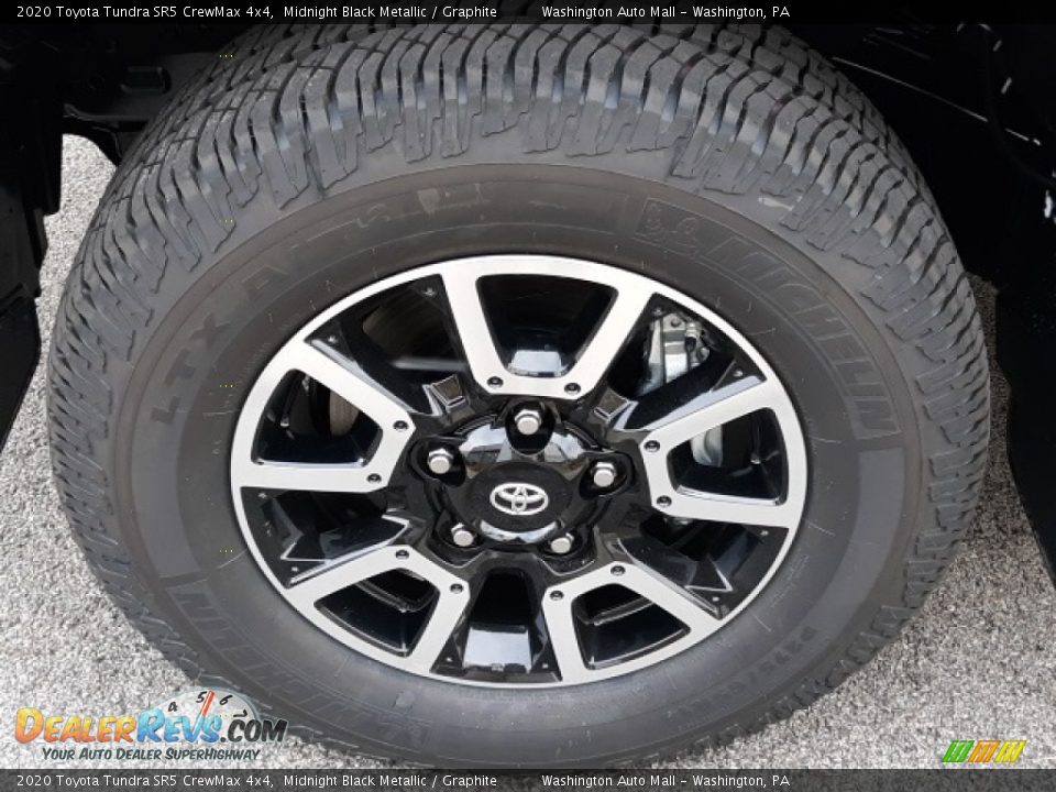 2020 Toyota Tundra SR5 CrewMax 4x4 Midnight Black Metallic / Graphite Photo #21