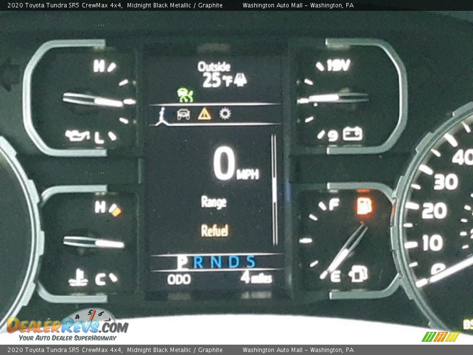 2020 Toyota Tundra SR5 CrewMax 4x4 Midnight Black Metallic / Graphite Photo #23