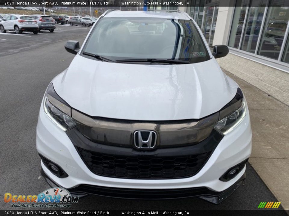 2020 Honda HR-V Sport AWD Platinum White Pearl / Black Photo #3