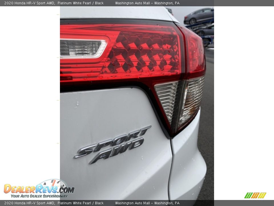 2020 Honda HR-V Sport AWD Platinum White Pearl / Black Photo #22