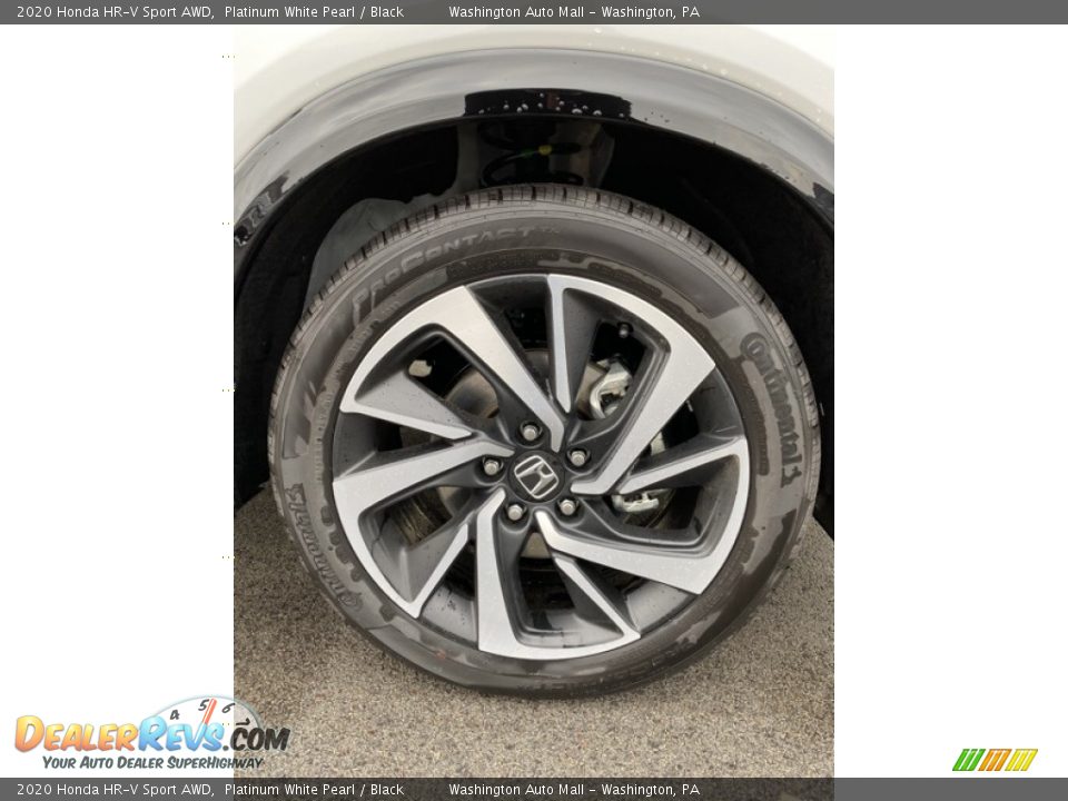 2020 Honda HR-V Sport AWD Platinum White Pearl / Black Photo #26