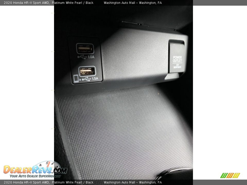 2020 Honda HR-V Sport AWD Platinum White Pearl / Black Photo #32