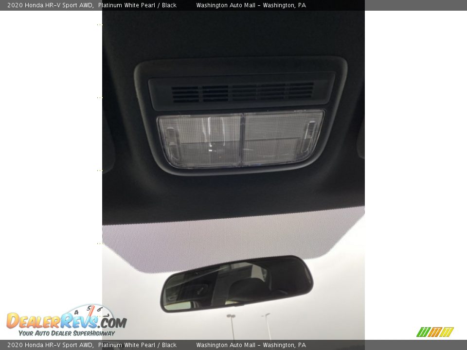 2020 Honda HR-V Sport AWD Platinum White Pearl / Black Photo #33