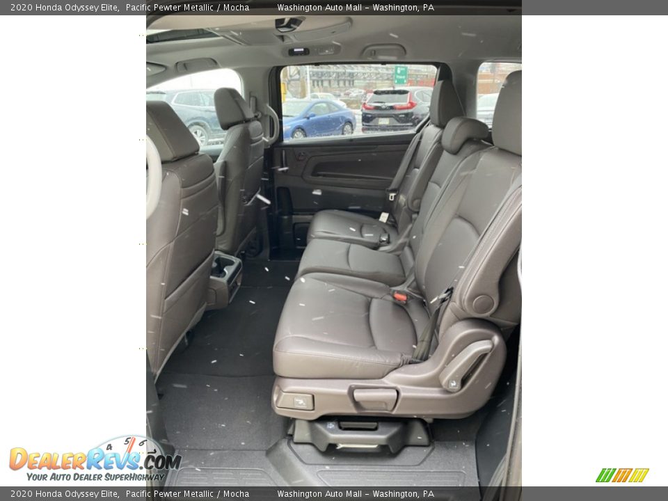 2020 Honda Odyssey Elite Pacific Pewter Metallic / Mocha Photo #18