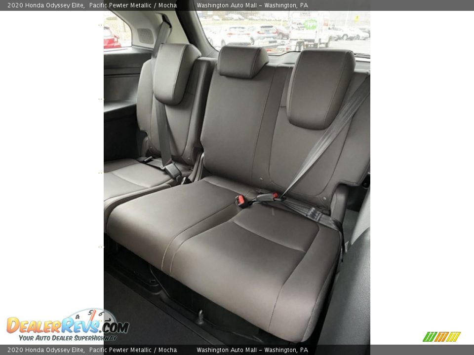 2020 Honda Odyssey Elite Pacific Pewter Metallic / Mocha Photo #20