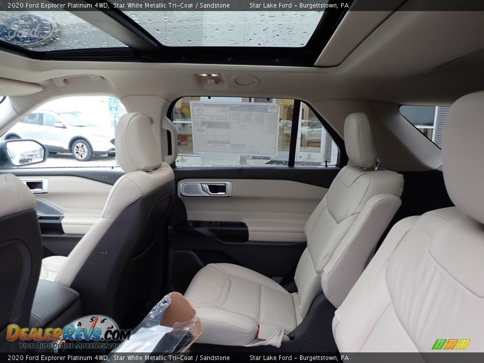 Rear Seat of 2020 Ford Explorer Platinum 4WD Photo #13