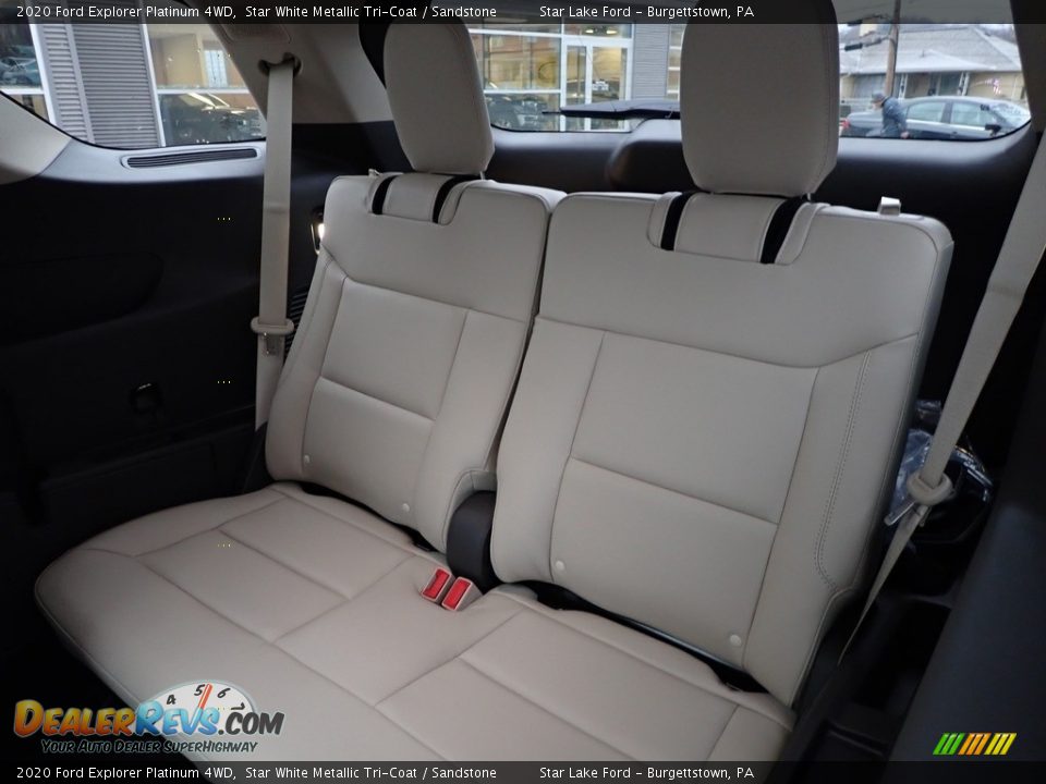 Rear Seat of 2020 Ford Explorer Platinum 4WD Photo #14