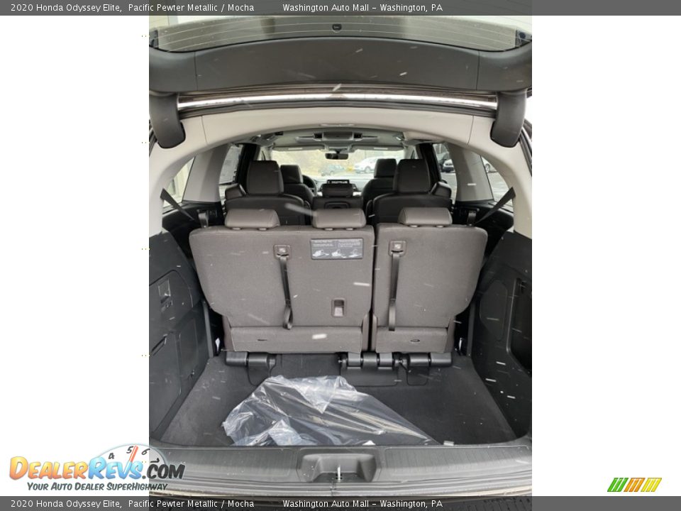 2020 Honda Odyssey Elite Pacific Pewter Metallic / Mocha Photo #23