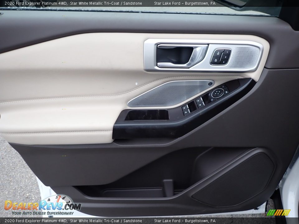 Door Panel of 2020 Ford Explorer Platinum 4WD Photo #16