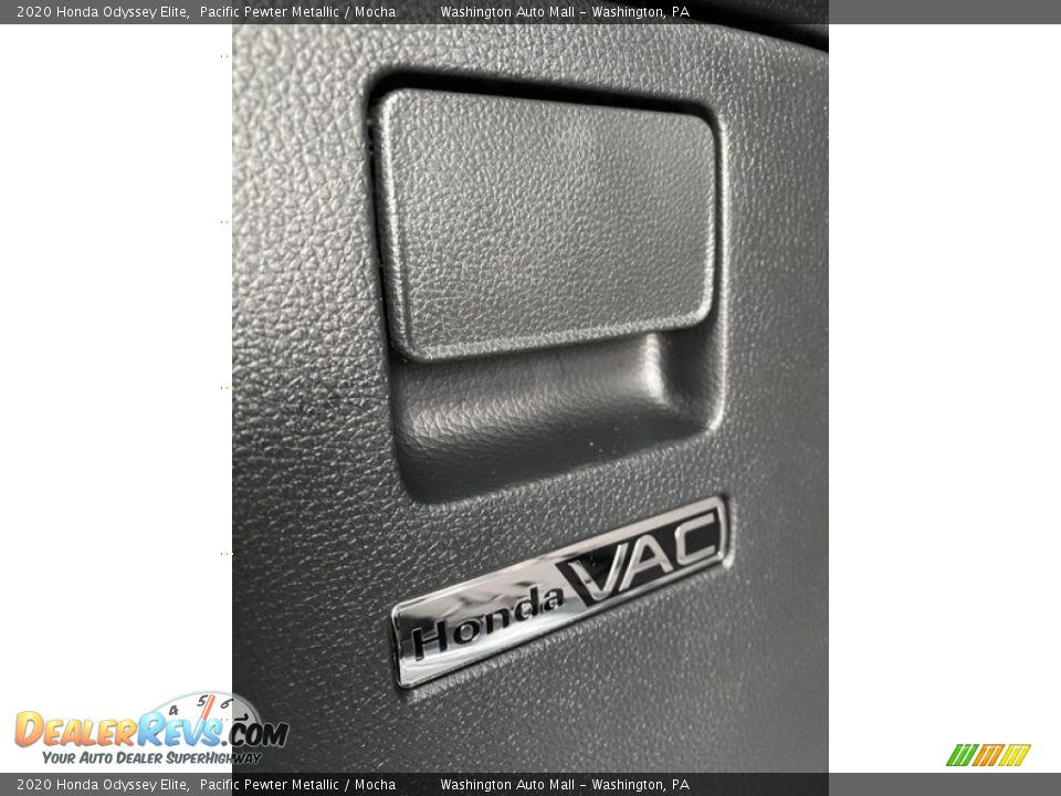 2020 Honda Odyssey Elite Pacific Pewter Metallic / Mocha Photo #25