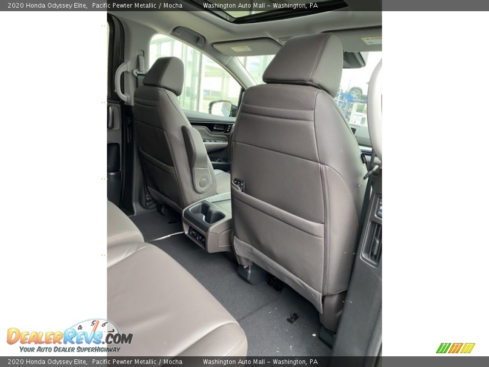 2020 Honda Odyssey Elite Pacific Pewter Metallic / Mocha Photo #31