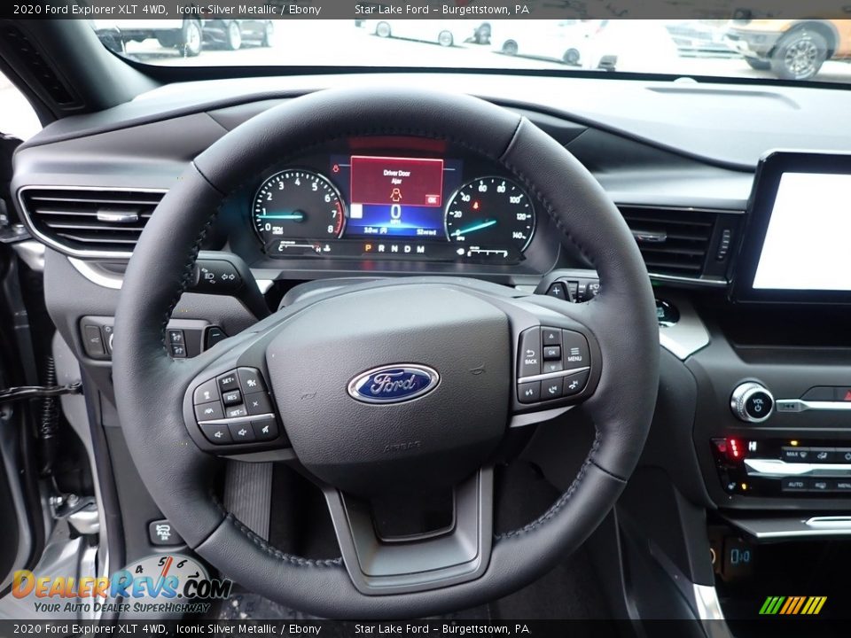 2020 Ford Explorer XLT 4WD Steering Wheel Photo #17