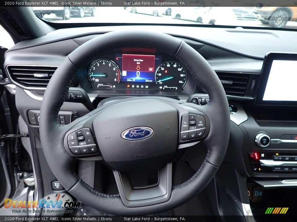 2020 Ford Explorer XLT 4WD Steering Wheel Photo #17