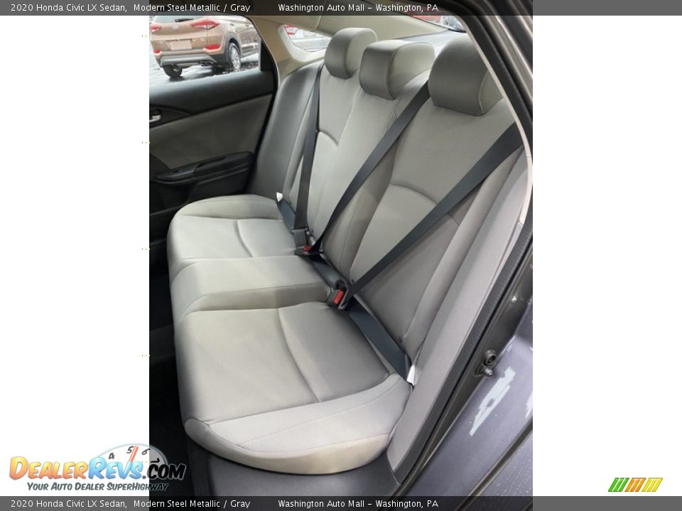 2020 Honda Civic LX Sedan Modern Steel Metallic / Gray Photo #18