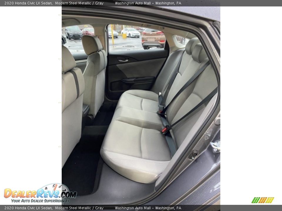 2020 Honda Civic LX Sedan Modern Steel Metallic / Gray Photo #19