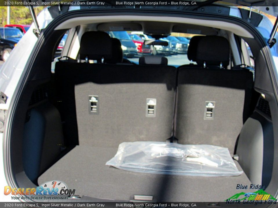 2020 Ford Escape S Ingot Silver Metallic / Dark Earth Gray Photo #13
