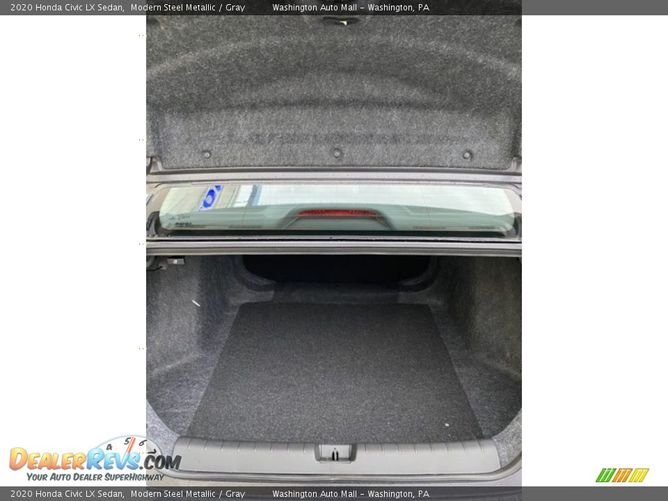 2020 Honda Civic LX Sedan Modern Steel Metallic / Gray Photo #21