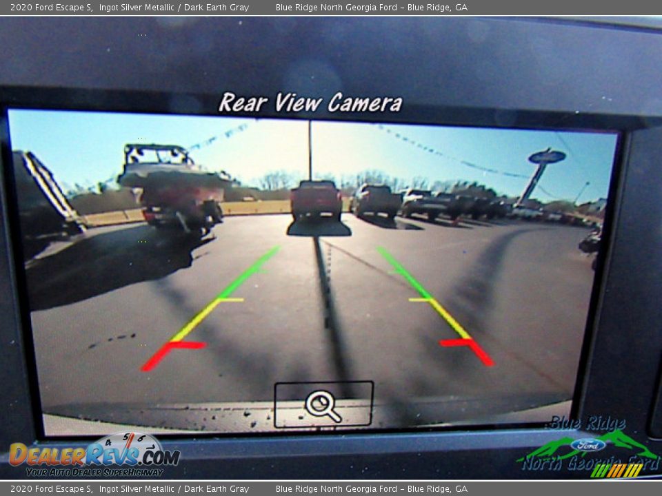 2020 Ford Escape S Ingot Silver Metallic / Dark Earth Gray Photo #21