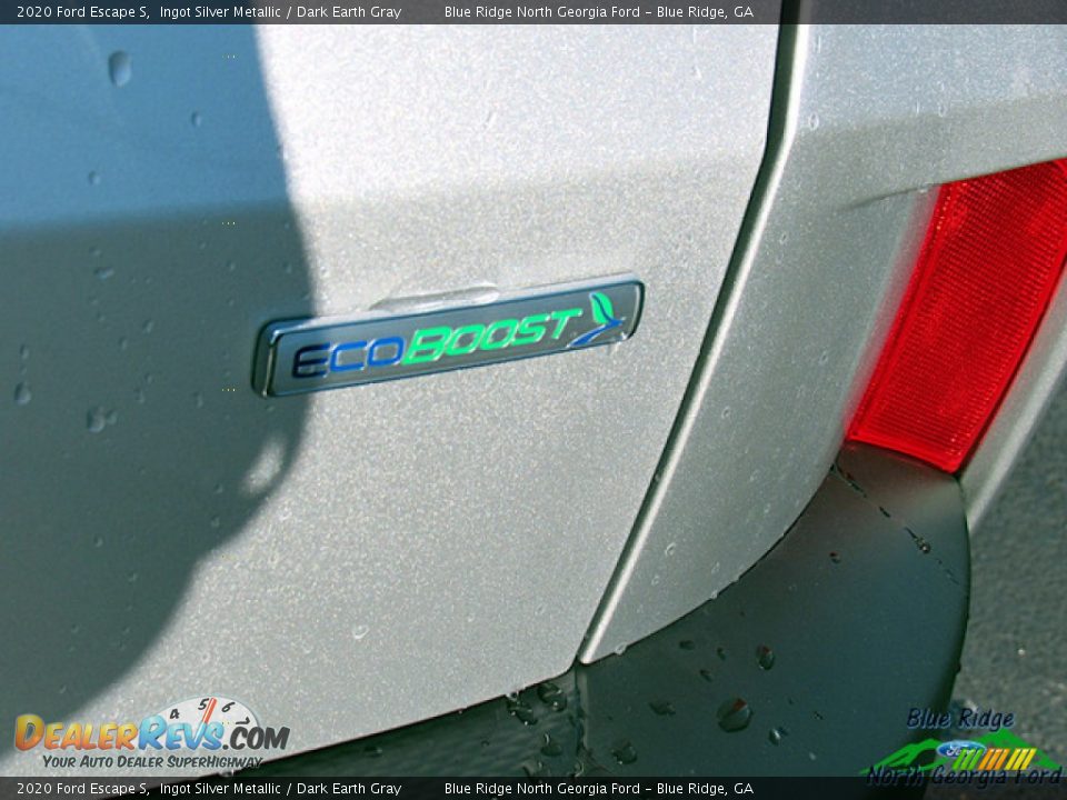 2020 Ford Escape S Ingot Silver Metallic / Dark Earth Gray Photo #32