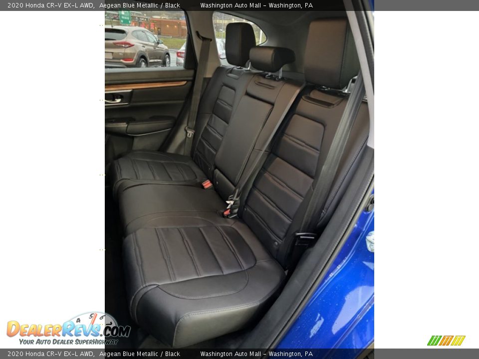 2020 Honda CR-V EX-L AWD Aegean Blue Metallic / Black Photo #18