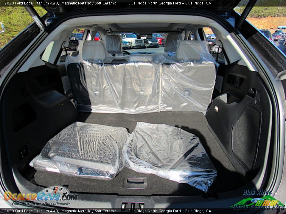 2020 Ford Edge Titanium AWD Magnetic Metallic / Soft Ceramic Photo #13