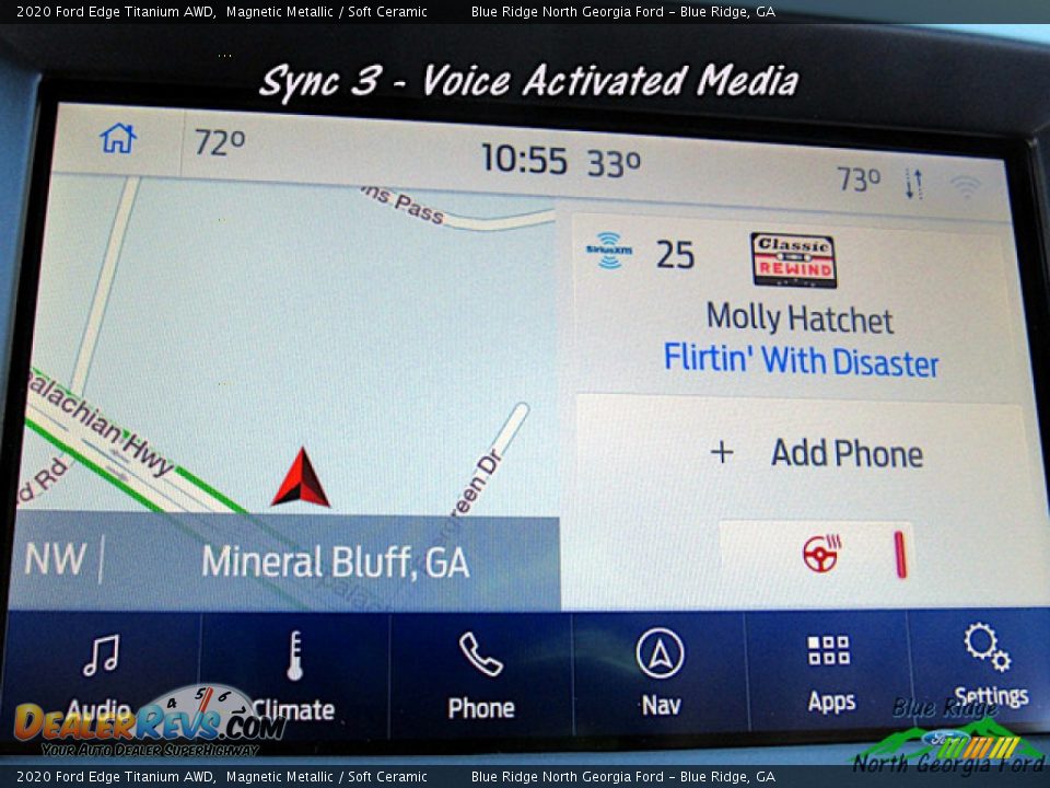 2020 Ford Edge Titanium AWD Magnetic Metallic / Soft Ceramic Photo #20