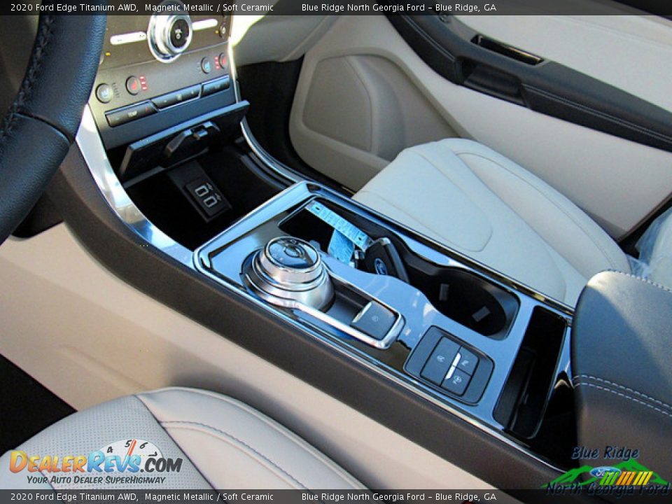 2020 Ford Edge Titanium AWD Magnetic Metallic / Soft Ceramic Photo #26