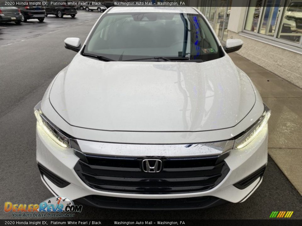 2020 Honda Insight EX Platinum White Pearl / Black Photo #3