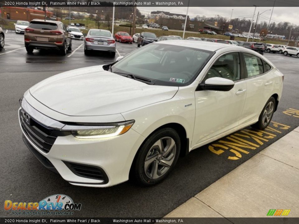 2020 Honda Insight EX Platinum White Pearl / Black Photo #4