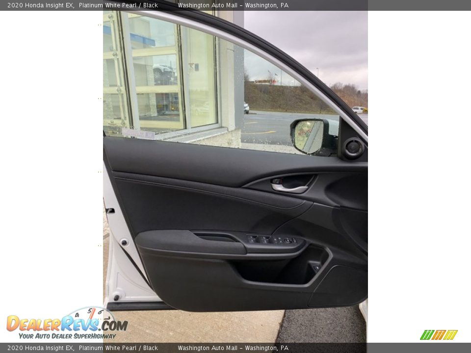 2020 Honda Insight EX Platinum White Pearl / Black Photo #11