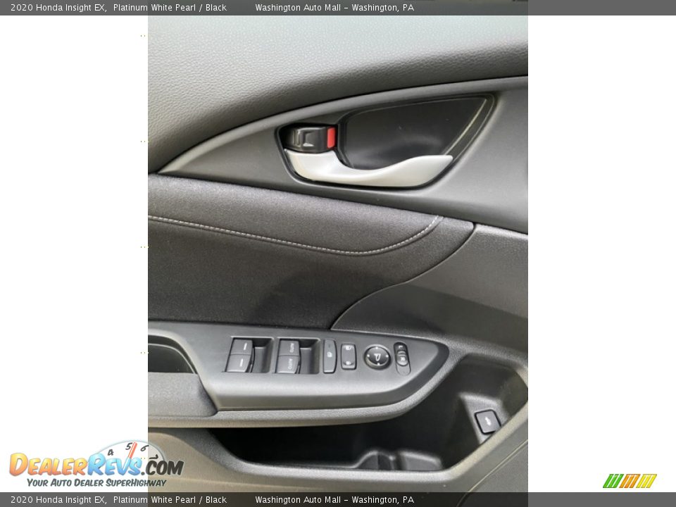 2020 Honda Insight EX Platinum White Pearl / Black Photo #12