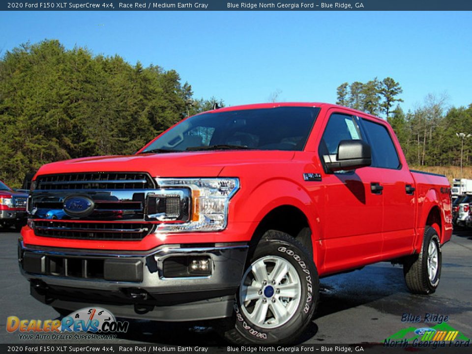 2020 Ford F150 XLT SuperCrew 4x4 Race Red / Medium Earth Gray Photo #1