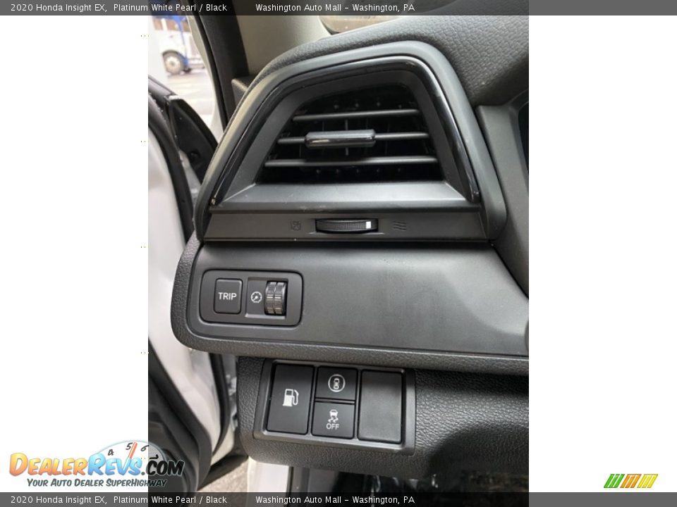 2020 Honda Insight EX Platinum White Pearl / Black Photo #13