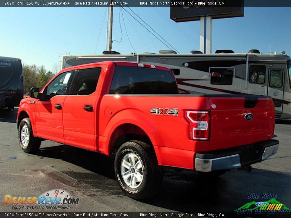 2020 Ford F150 XLT SuperCrew 4x4 Race Red / Medium Earth Gray Photo #3